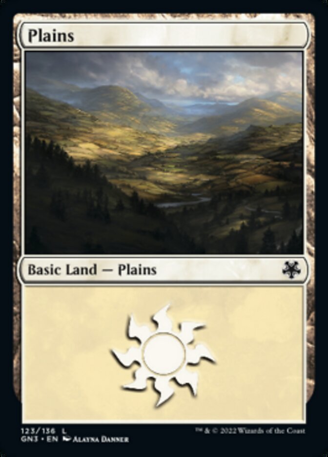 Plains (123) [Game Night: Free-for-All] | Shuffle n Cut Hobbies & Games