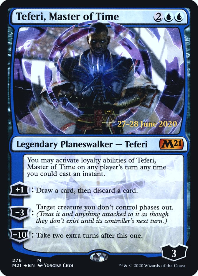 Teferi, Master of Time (276) [Core Set 2021 Prerelease Promos] | Shuffle n Cut Hobbies & Games