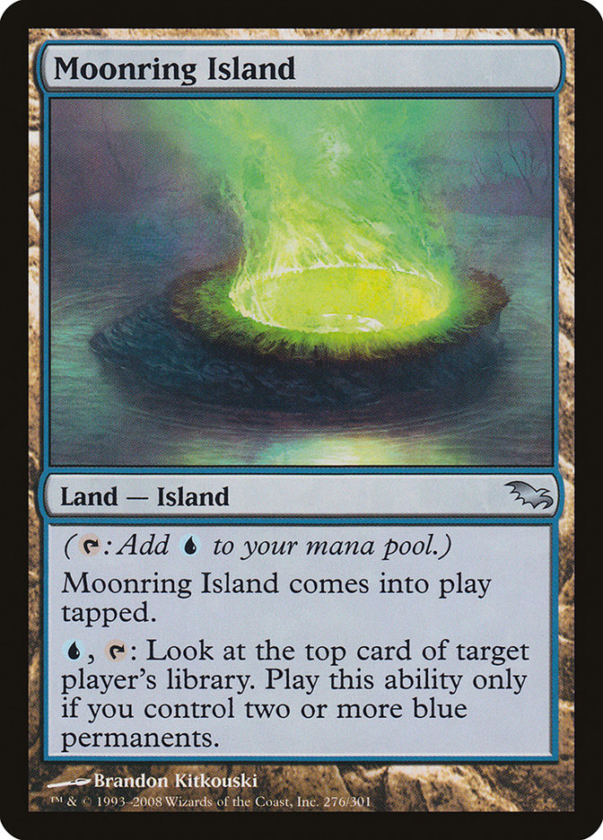 Moonring Island [Shadowmoor] | Shuffle n Cut Hobbies & Games