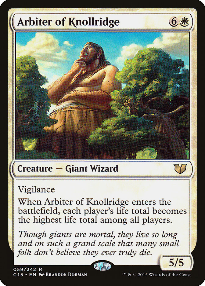 Arbiter of Knollridge [Commander 2015] | Shuffle n Cut Hobbies & Games