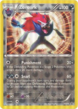 Zoroark (BW19) (Jumbo Card) [Black & White: Black Star Promos] | Shuffle n Cut Hobbies & Games