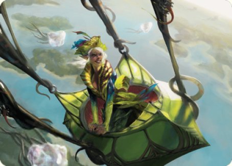 Nael, Avizoa Aeronaut Art Card [Dominaria United Art Series] | Shuffle n Cut Hobbies & Games