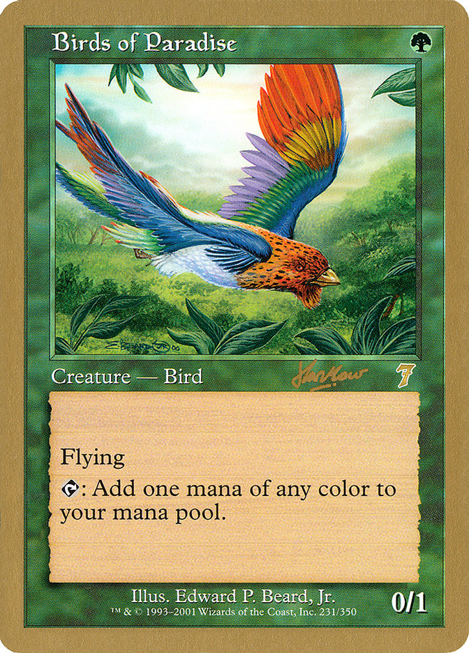 Birds of Paradise (Sim Han How) [World Championship Decks 2002] | Shuffle n Cut Hobbies & Games