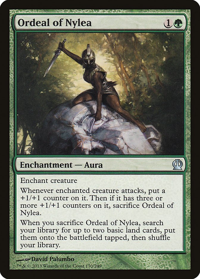 Ordeal of Nylea [Theros] | Shuffle n Cut Hobbies & Games