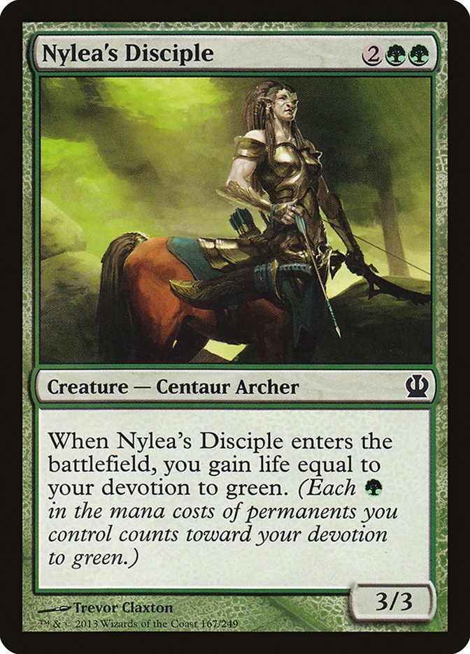 Nylea's Disciple [Theros] | Shuffle n Cut Hobbies & Games