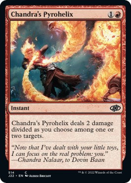 Chandra's Pyrohelix [Jumpstart 2022] | Shuffle n Cut Hobbies & Games