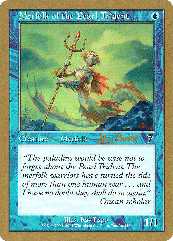 Merfolk of the Pearl Trident (Alex Borteh) [World Championship Decks 2001] | Shuffle n Cut Hobbies & Games