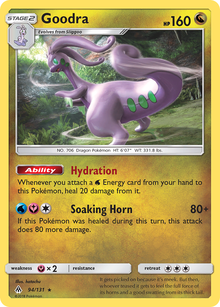 Goodra (94/131) [Sun & Moon: Forbidden Light] | Shuffle n Cut Hobbies & Games