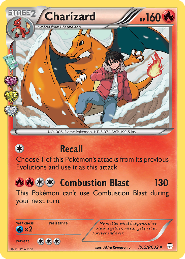 Charizard (RC5/RC32) [XY: Generations] | Shuffle n Cut Hobbies & Games