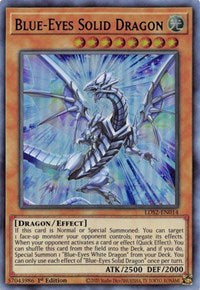 Blue-Eyes Solid Dragon (Purple) [LDS2-EN014] Ultra Rare | Shuffle n Cut Hobbies & Games