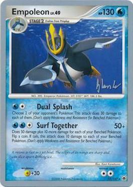 Empoleon LV.49 (17/100) (Empotech - Dylan Lefavour) [World Championships 2008] | Shuffle n Cut Hobbies & Games