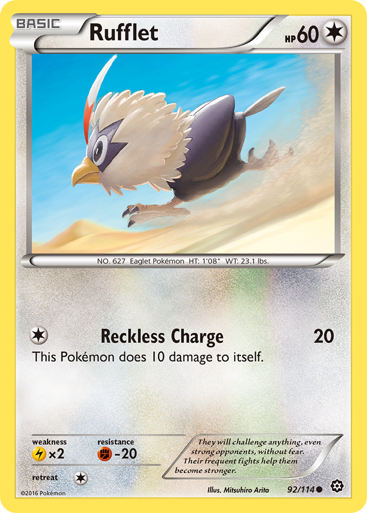 Rufflet (92/114) [XY: Steam Siege] | Shuffle n Cut Hobbies & Games