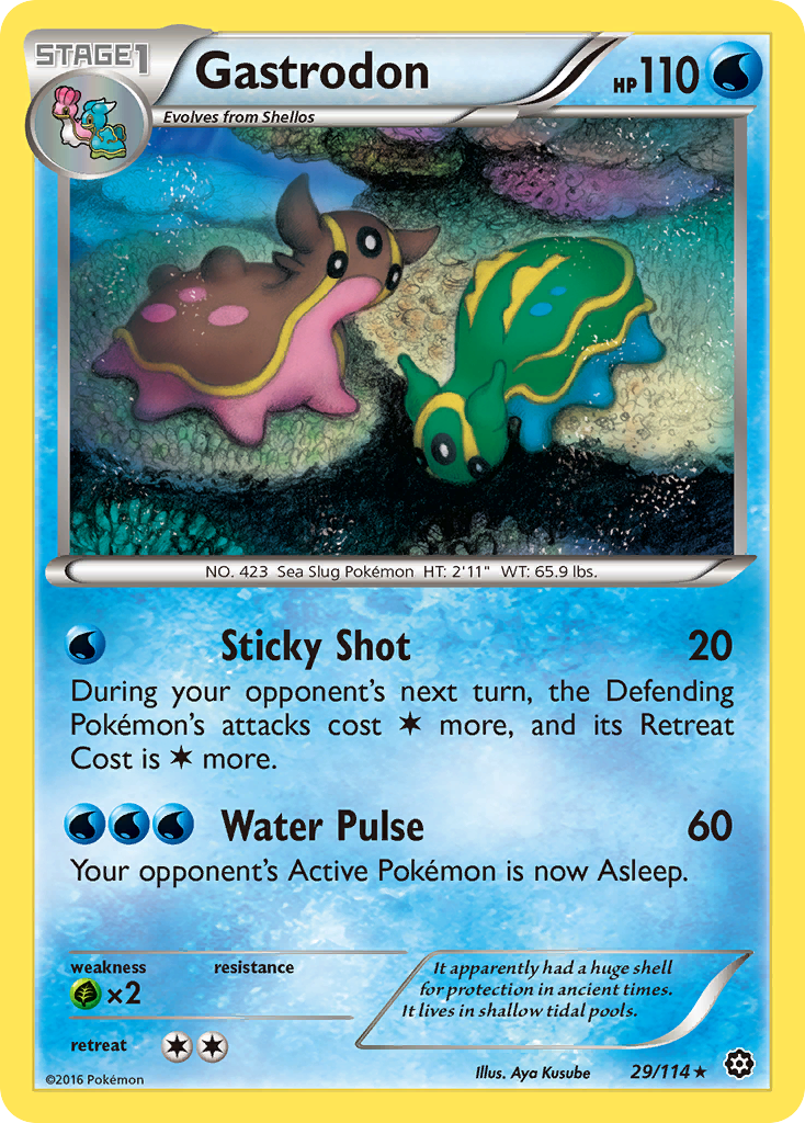 Gastrodon (29/114) [XY: Steam Siege] | Shuffle n Cut Hobbies & Games