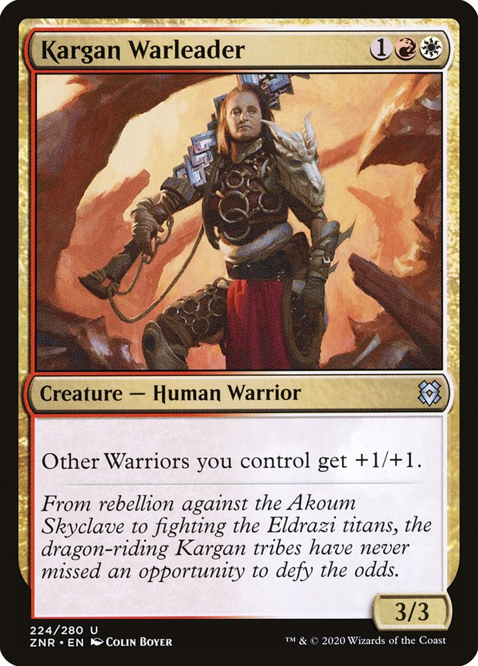 Kargan Warleader [Zendikar Rising] | Shuffle n Cut Hobbies & Games