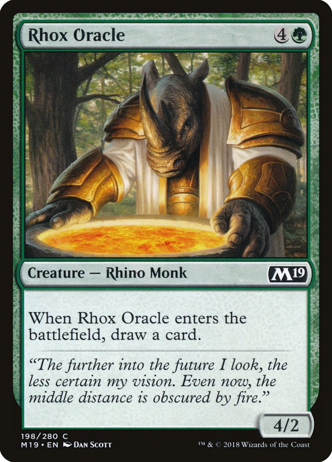 Rhox Oracle [Core Set 2019] | Shuffle n Cut Hobbies & Games