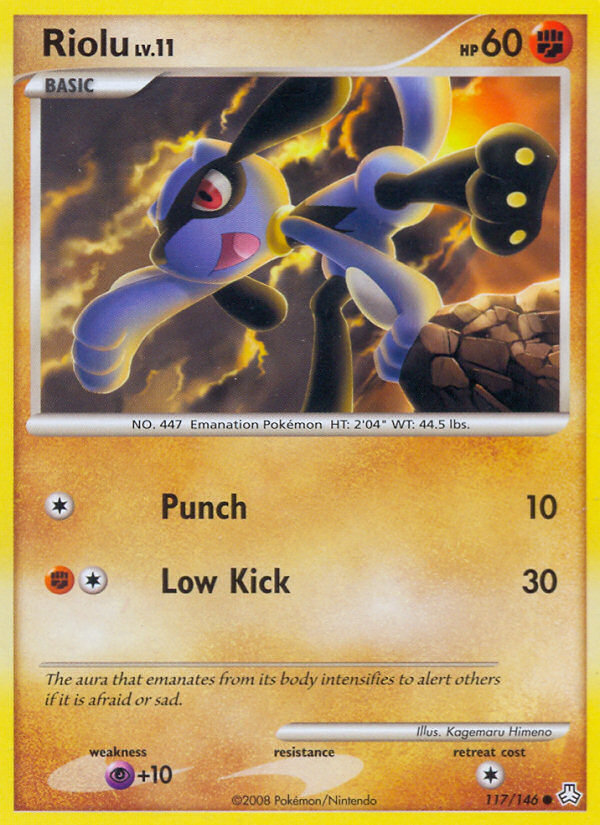 Riolu (117/146) [Diamond & Pearl: Legends Awakened] | Shuffle n Cut Hobbies & Games