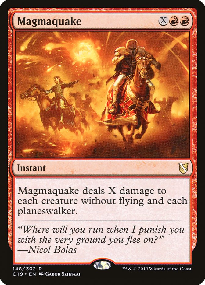 Magmaquake [Commander 2019] | Shuffle n Cut Hobbies & Games