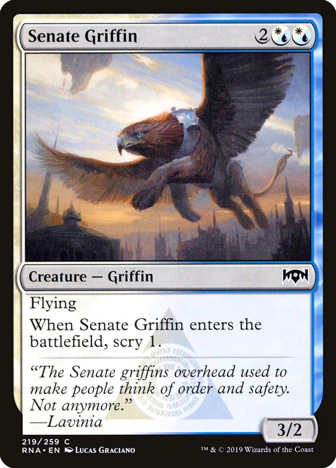 Senate Griffin [Ravnica Allegiance] | Shuffle n Cut Hobbies & Games