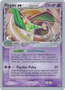 Flygon ex (92/101) (Delta Species) (Flyvees - Jun Hasebe) [World Championships 2007] | Shuffle n Cut Hobbies & Games