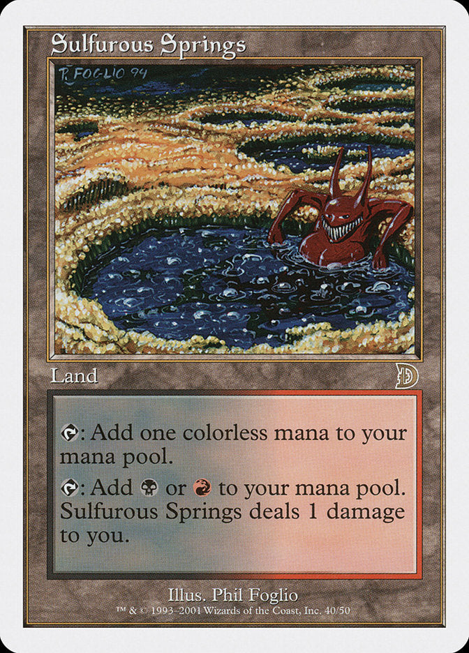 Sulfurous Springs [Deckmasters] | Shuffle n Cut Hobbies & Games