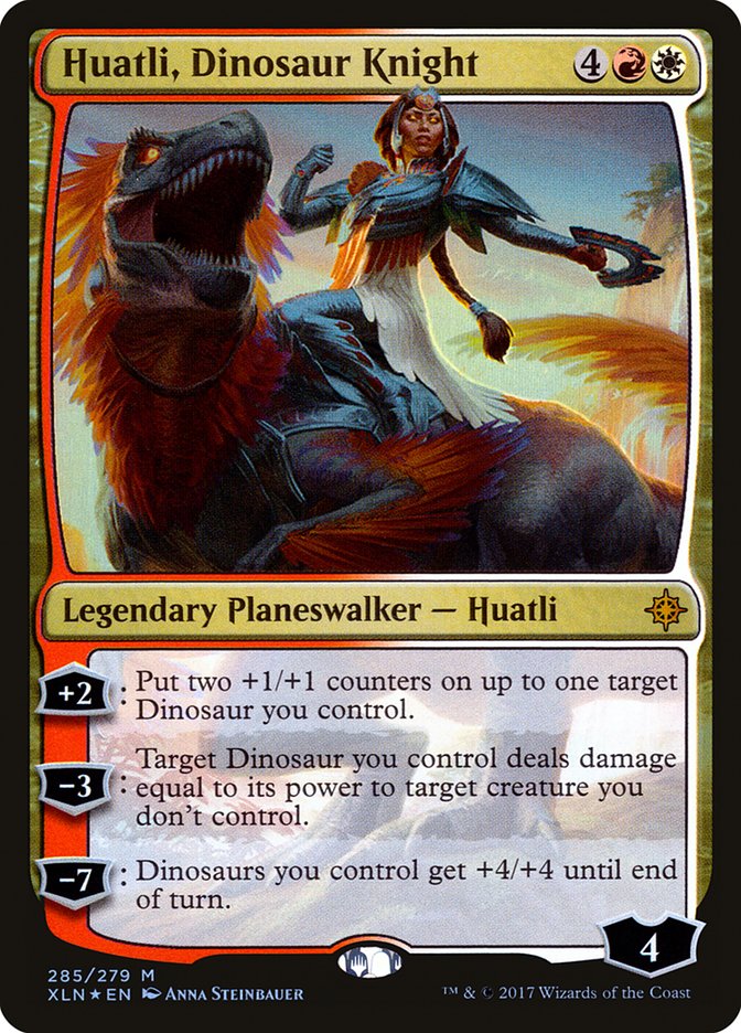 Huatli, Dinosaur Knight [Ixalan] | Shuffle n Cut Hobbies & Games