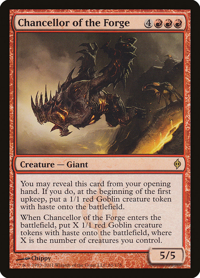 Chancellor of the Forge [New Phyrexia] | Shuffle n Cut Hobbies & Games