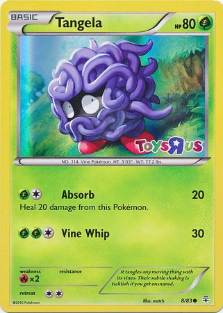 Tangela (8/83) (Toys R Us Promo) [XY: Generations] | Shuffle n Cut Hobbies & Games