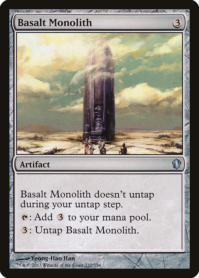 Basalt Monolith [Commander 2013] | Shuffle n Cut Hobbies & Games