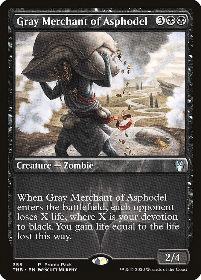 Gray Merchant of Asphodel (Promo Pack) [Theros Beyond Death Promos] | Shuffle n Cut Hobbies & Games