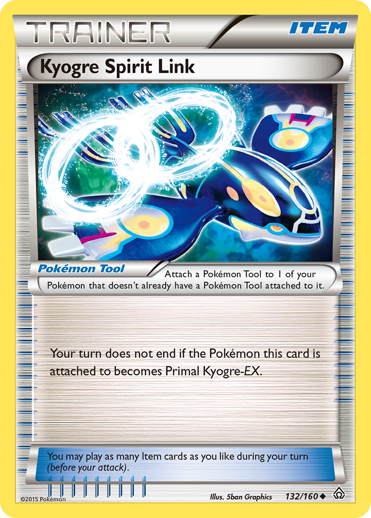 Kyogre Spirit Link (132/160) [XY: Primal Clash] | Shuffle n Cut Hobbies & Games