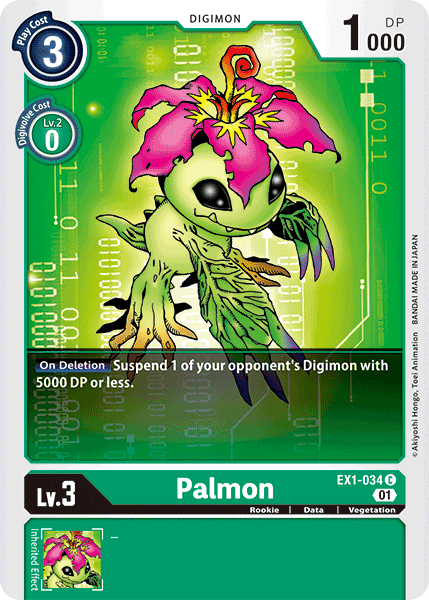 Palmon [EX1-034] [Classic Collection] | Shuffle n Cut Hobbies & Games