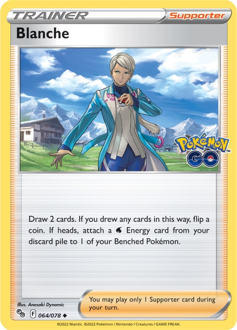 Blanche (064/078) [Pokémon GO] | Shuffle n Cut Hobbies & Games