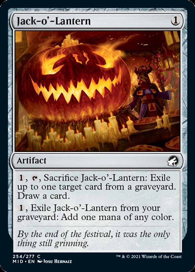 Jack-o'-Lantern [Innistrad: Midnight Hunt] | Shuffle n Cut Hobbies & Games