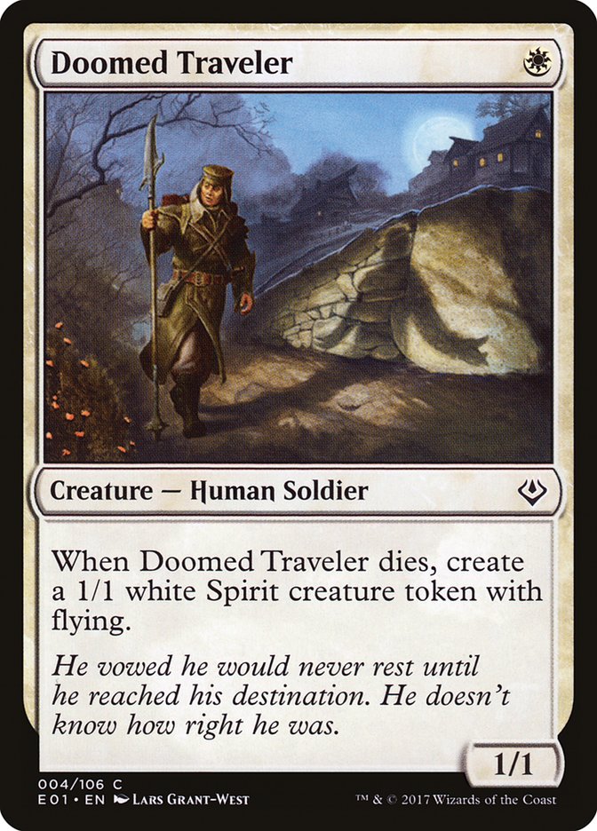 Doomed Traveler [Archenemy: Nicol Bolas] | Shuffle n Cut Hobbies & Games