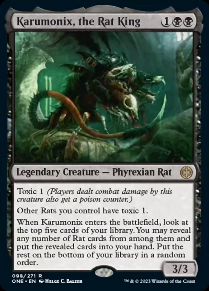 Karumonix, the Rat King [Phyrexia: All Will Be One] | Shuffle n Cut Hobbies & Games