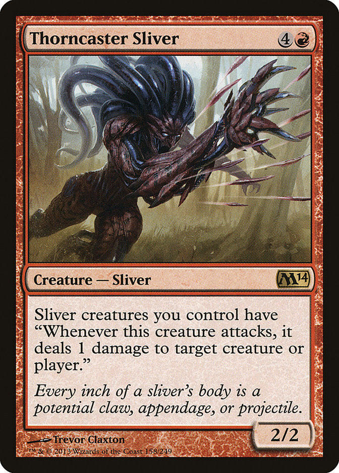 Thorncaster Sliver [Magic 2014] | Shuffle n Cut Hobbies & Games