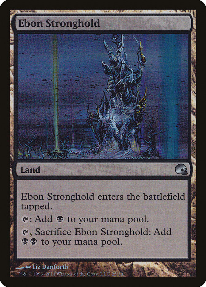 Ebon Stronghold [Premium Deck Series: Graveborn] | Shuffle n Cut Hobbies & Games