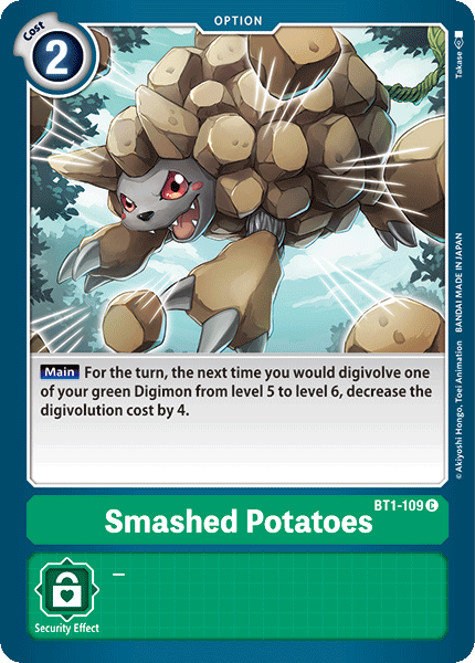 Smashed Potatoes [BT1-109] [Release Special Booster Ver.1.0] | Shuffle n Cut Hobbies & Games