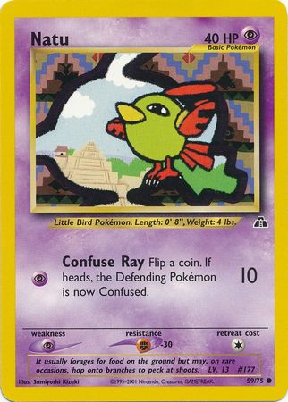 Natu (59/75) [Neo Discovery Unlimited] | Shuffle n Cut Hobbies & Games