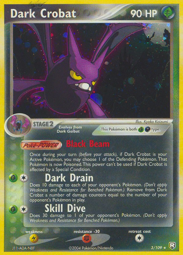 Dark Crobat (3/109) [EX: Team Rocket Returns] | Shuffle n Cut Hobbies & Games