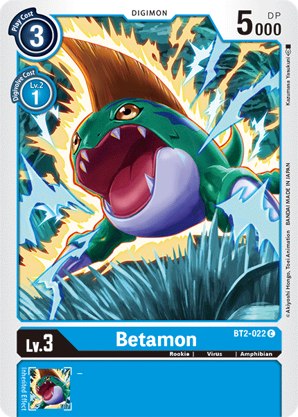 Betamon [BT2-022] [Release Special Booster Ver.1.5] | Shuffle n Cut Hobbies & Games