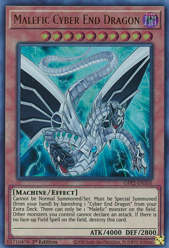 Malefic Cyber End Dragon [GFP2-EN101] Ultra Rare | Shuffle n Cut Hobbies & Games