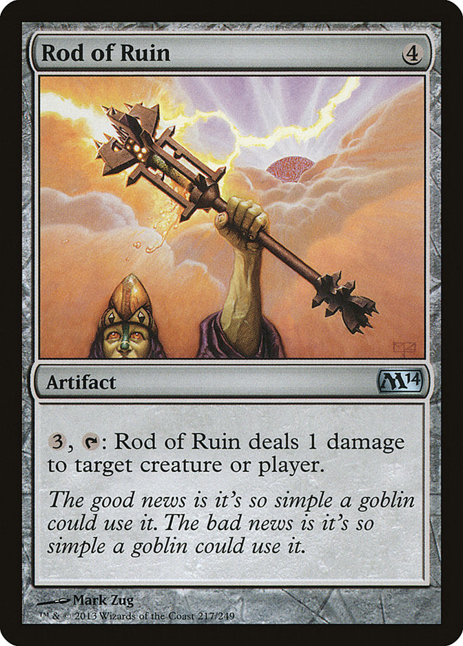 Rod of Ruin [Magic 2014] | Shuffle n Cut Hobbies & Games