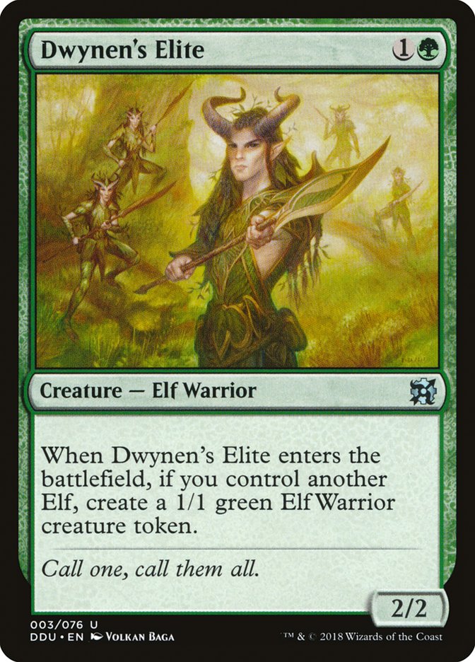 Dwynen's Elite [Duel Decks: Elves vs. Inventors] | Shuffle n Cut Hobbies & Games