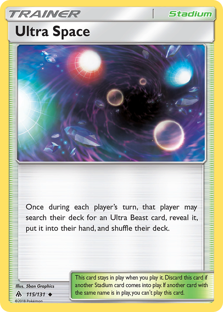 Ultra Space (115/131) [Sun & Moon: Forbidden Light] | Shuffle n Cut Hobbies & Games