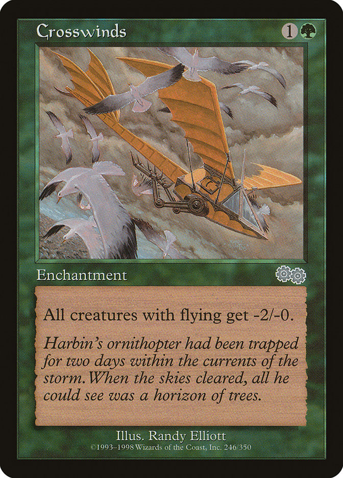 Crosswinds [Urza's Saga] | Shuffle n Cut Hobbies & Games