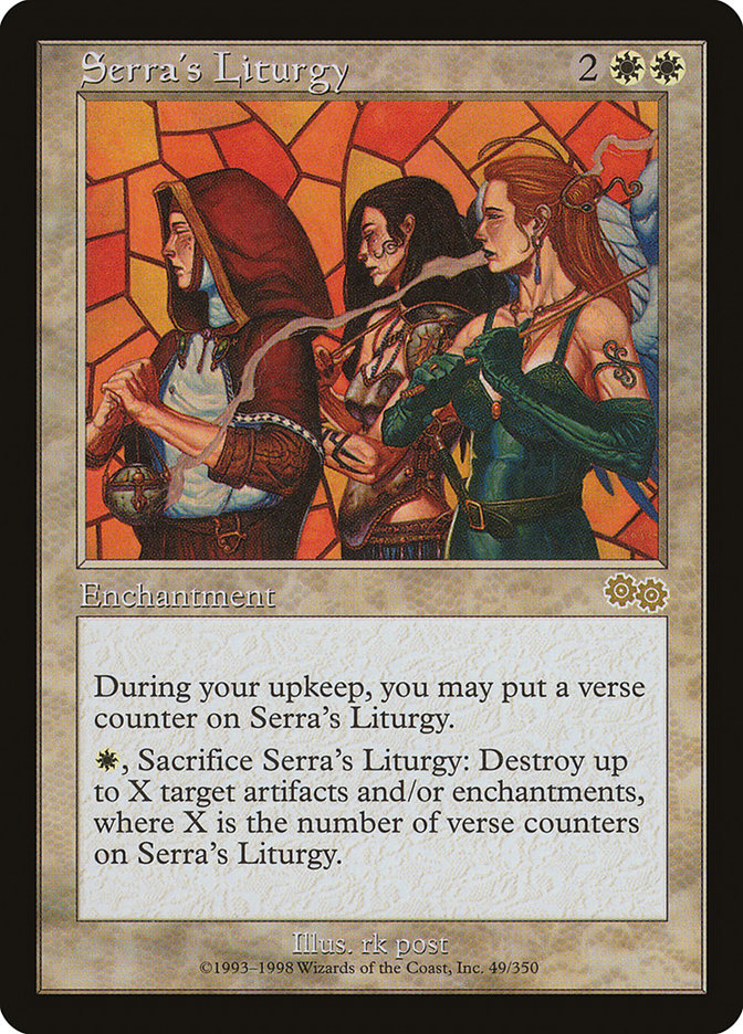 Serra's Liturgy [Urza's Saga] | Shuffle n Cut Hobbies & Games