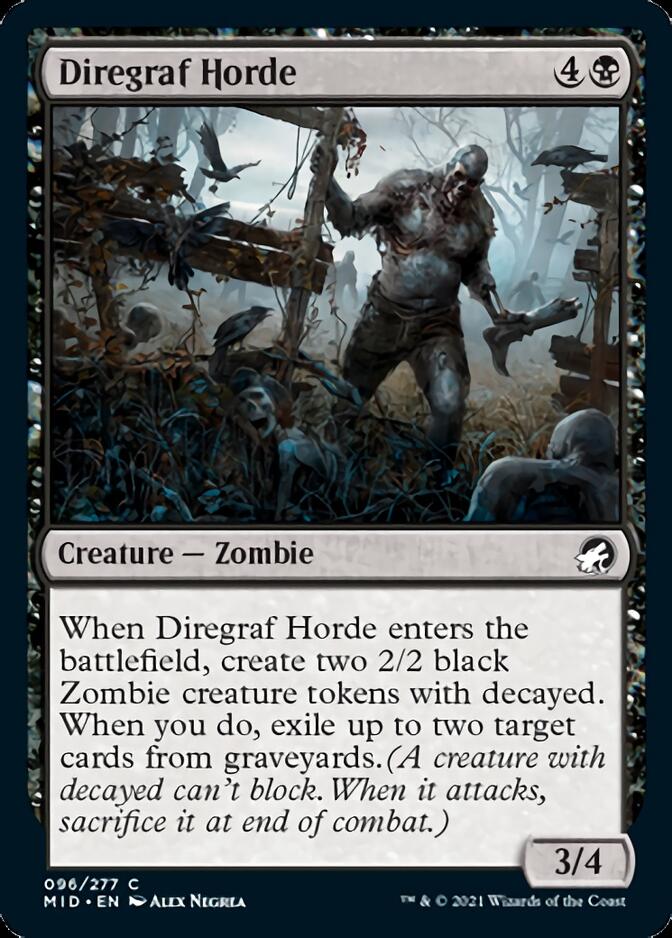 Diregraf Horde [Innistrad: Midnight Hunt] | Shuffle n Cut Hobbies & Games