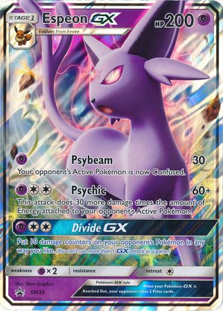 Espeon GX (SM35) (Jumbo Card) [Sun & Moon: Black Star Promos] | Shuffle n Cut Hobbies & Games