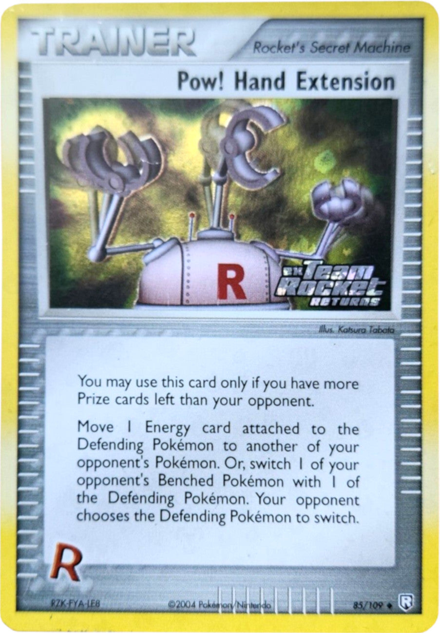 Pow! Hand Extension (85/109) (Stamped) [EX: Team Rocket Returns] | Shuffle n Cut Hobbies & Games